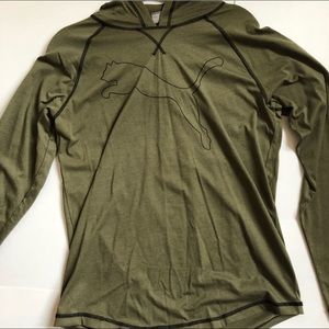 long sleeve puma hoodie